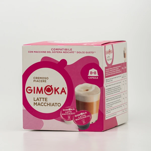 Gimoka_latte_macchiato_dolce_gusto_kompatibilis_kávékapszula_16db